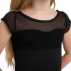 Capezio Opal, Mädchen-Trikot mit Röckchen - Schwarz Capezio Opal, Mädchen-Trikot mit Röckchen - Schwarz