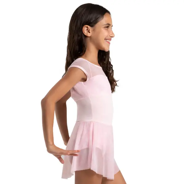 Capezio Opal, Mädchen-Trikot mit Röckchen