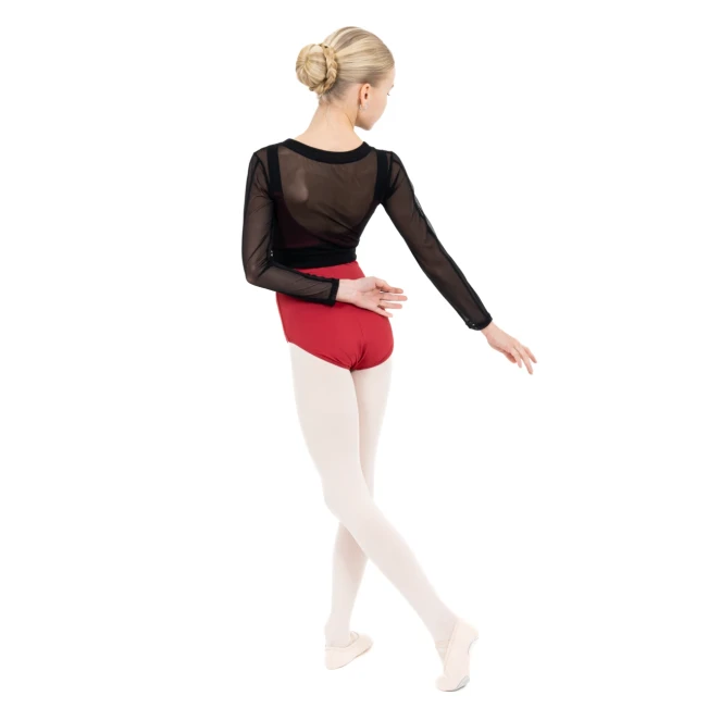 Capezio C'est La Vie Joyeux Mesh-Cover-up, Mädchentop