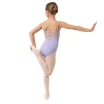 Capezio Lake Leotard, geblümtes Mädchen-Trikot mit dünnen Trägern Capezio Lake Leotard, geblümtes Mädchen-Trikot mit dünnen Trägern