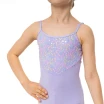 Capezio Lake Leotard, geblümtes Mädchen-Trikot mit dünnen Trägern Capezio Lake Leotard, geblümtes Mädchen-Trikot mit dünnen Trägern