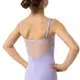 Capezio Lake Leotard, geblümtes Mädchen-Trikot mit dünnen Trägern 