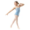Capezio Lake Leotard, geblümtes Mädchen-Trikot mit dünnen Trägern Capezio Lake Leotard, geblümtes Mädchen-Trikot mit dünnen Trägern