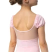 Capezio Lotus Leotard, geblümtes Mädchen-Trikot mit kurzem Ärmel