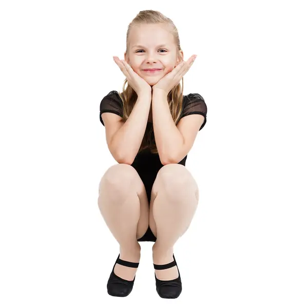 Capezio Luna, Kinder-Leder-Ballettschläppchen