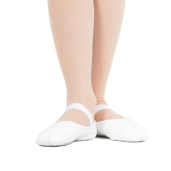 Capezio Luna, Kinder-Leder-Ballettschläppchen