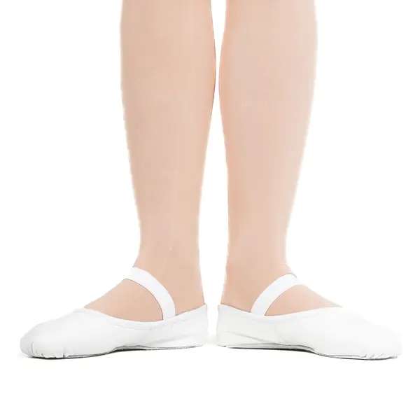 Capezio Luna, Kinder-Leder-Ballettschläppchen