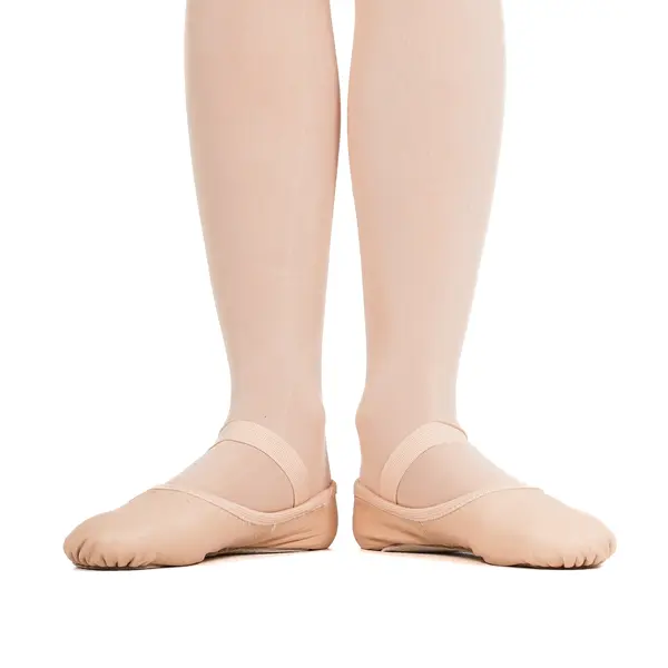Capezio Luna, Kinder-Leder-Ballettschläppchen