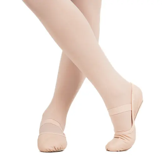 Capezio Luna, Kinder-Leder-Ballettschläppchen