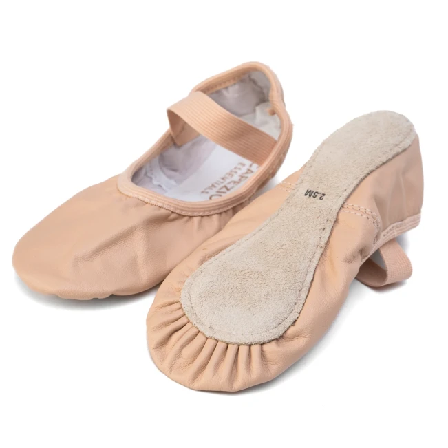 Capezio Luna, Kinder-Leder-Ballettschläppchen Capezio Luna, Kinder-Leder-Ballettschläppchen