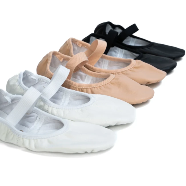 Capezio Luna, Lederschläppchen für Anfängerinnen Capezio Luna, Lederschläppchen für Anfängerinnen