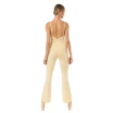 Capezio Memory Flare Legging, Damenhose - Hellgelb - Butter Capezio
