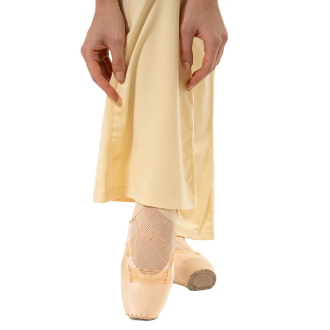 Capezio Memory Flare Legging, Damenhose - Hellgelb - Butter Capezio