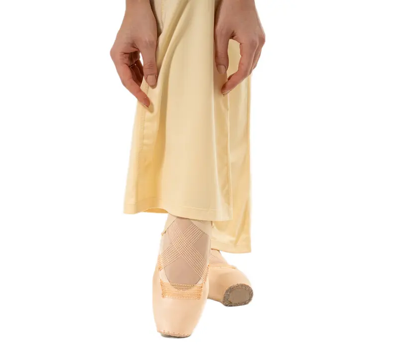 Capezio Memory Flare Legging, Damenhose - Hellgelb - Butter Capezio
