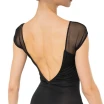 Capezio Moonstruck Cap Sleeve Leotard, Damen-Tanztrikot mit kurzen Ärmeln Capezio Moonstruck Cap Sleeve Leotard, Damen-Tanztrikot mit kurzen Ärmeln