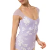 Capezio Moonstruck Cap Sleeve Leotard, Damen-Tanztrikot mit kurzen Ärmeln Capezio Moonstruck Cap Sleeve Leotard, Damen-Tanztrikot mit kurzen Ärmeln