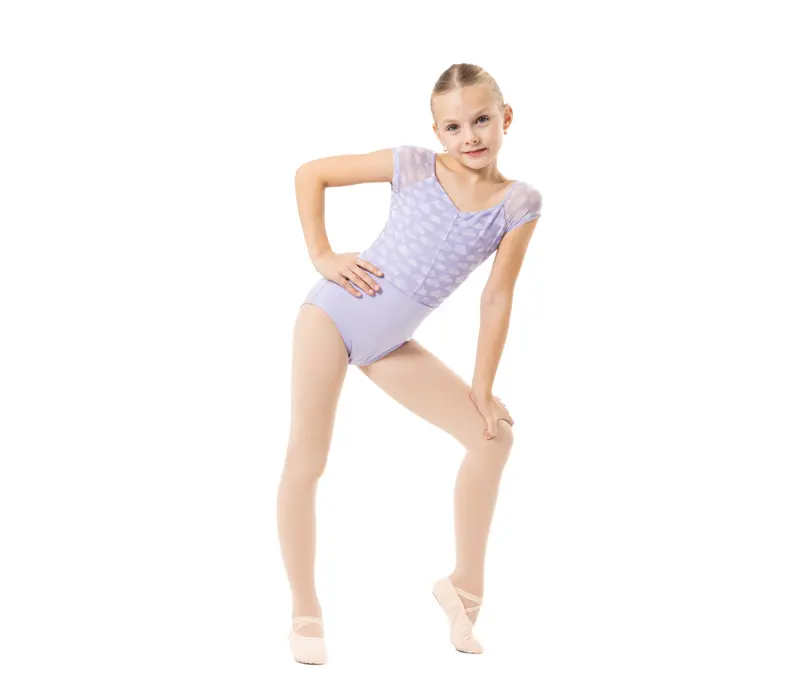 Capezio Nine Rainbow Leotard, Mädchen-Trikot - Violett Lavender Capezio