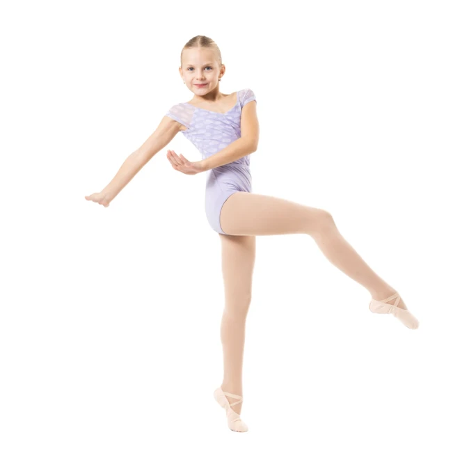 Capezio Nine Rainbow Leotard, Mädchen-Trikot - Violett Lavender Capezio
