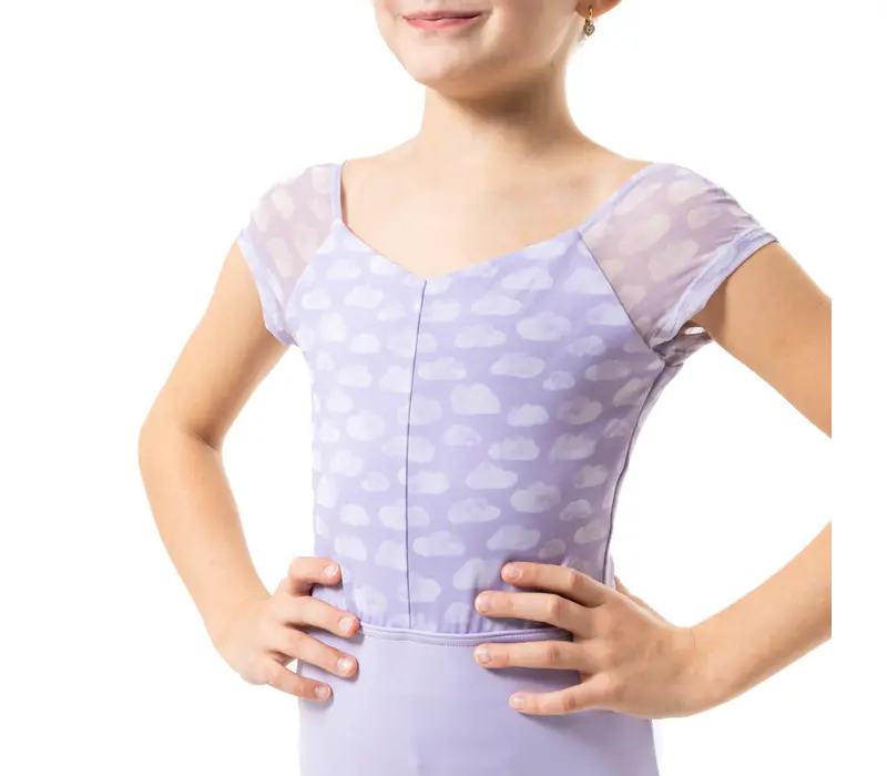 Capezio Nine Rainbow Leotard, Mädchen-Trikot - Violett Lavender Capezio