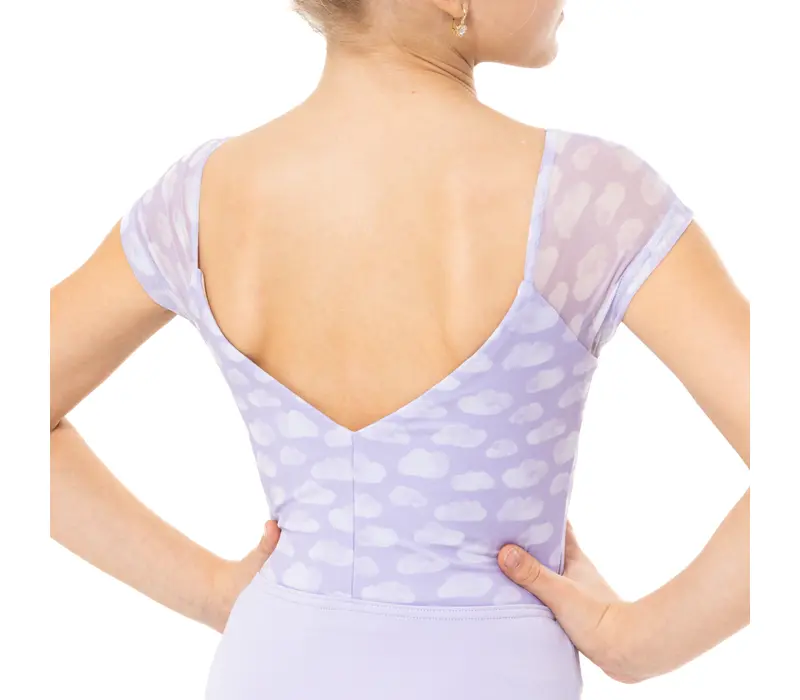 Capezio Nine Rainbow Leotard, Mädchen-Trikot - Violett Lavender Capezio