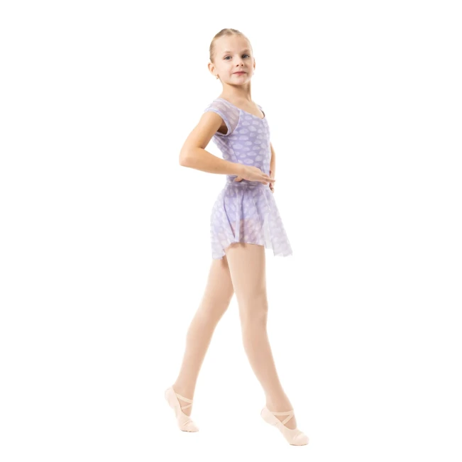 Capezio Nine Rainbow Leotard, Mädchen-Trikot - Violett Lavender Capezio