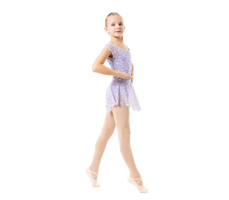 Capezio Nine Rainbow Leotard, Mädchen-Trikot - Violett Lavender Capezio