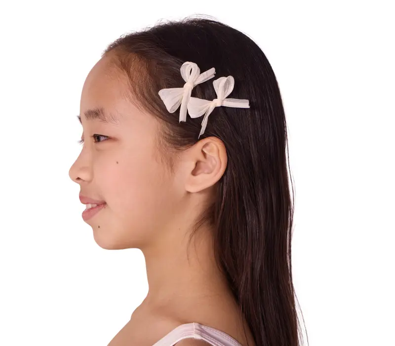 Capezio Petite Barrete Set, Haarspangen-Set – Creme Capezio Petite Barrete Set, Haarspangen-Set – Creme