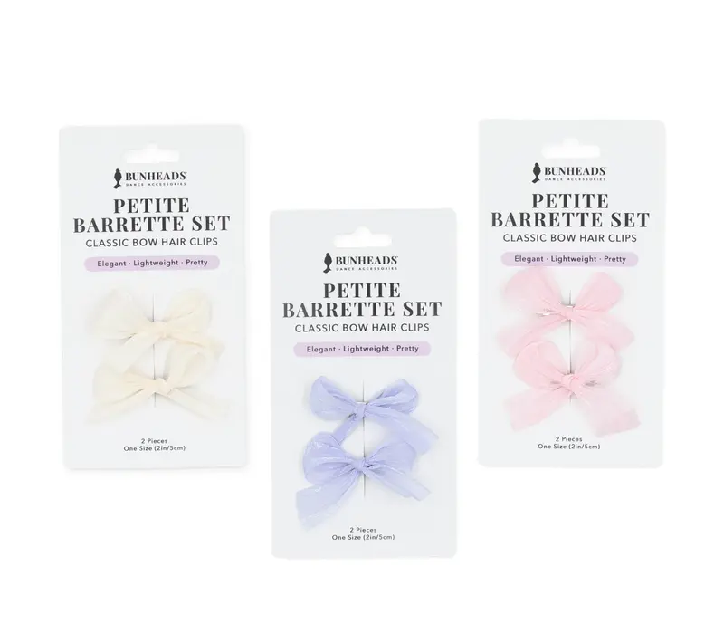 Capezio Petite Barrette Set, Haarspangen-Set - Lila Lavender Capezio