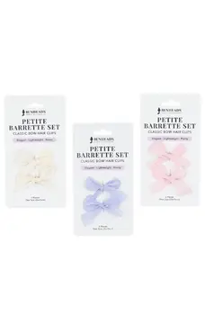 Capezio Petite Barrette Set, Set Haarspangen