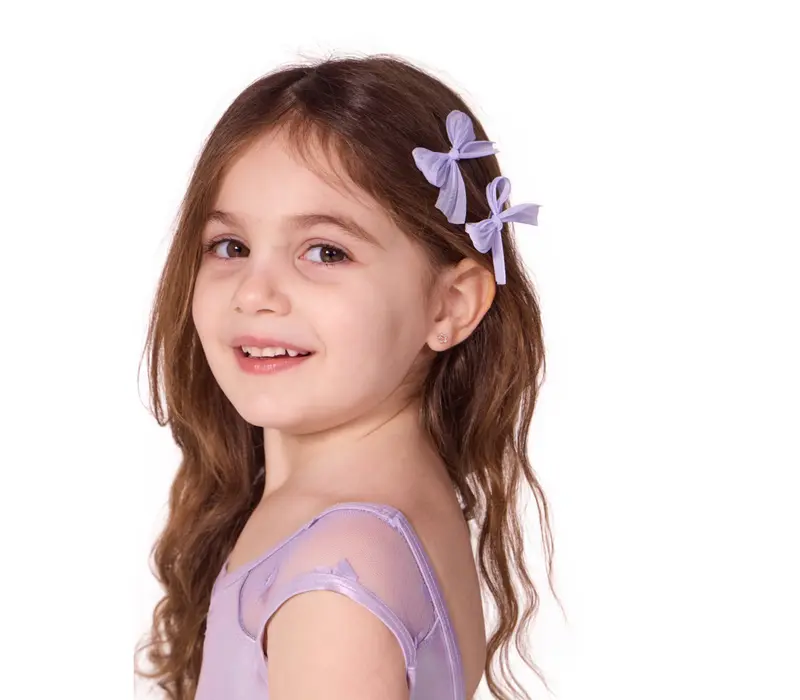 Capezio Petite Barrette Set, Haarspangen-Set - Lila Lavender Capezio