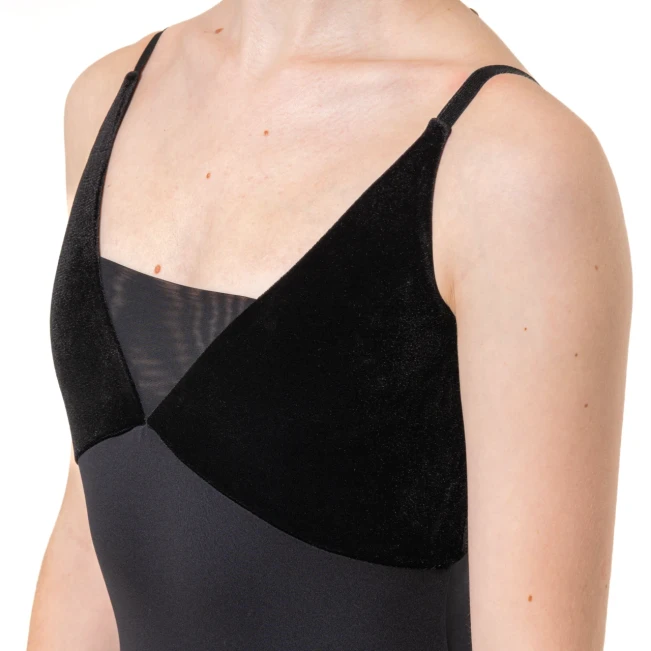 Capezio Pine Leotard, Damen-Trikot Capezio Pine Trikot, Damen-Trikot - Schwarz