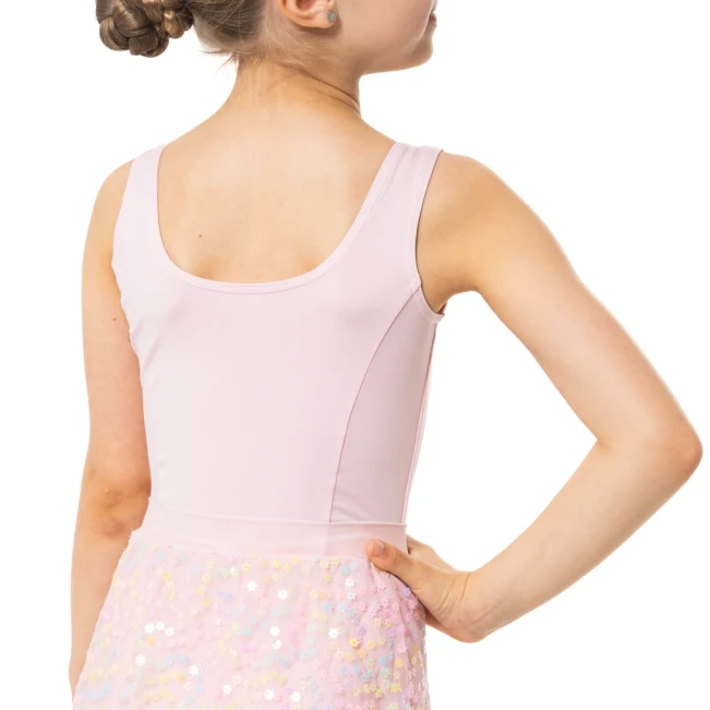 Capezio Pixie Kleid, Mädchen-Trikot mit Röckchen – Pink Capezio
