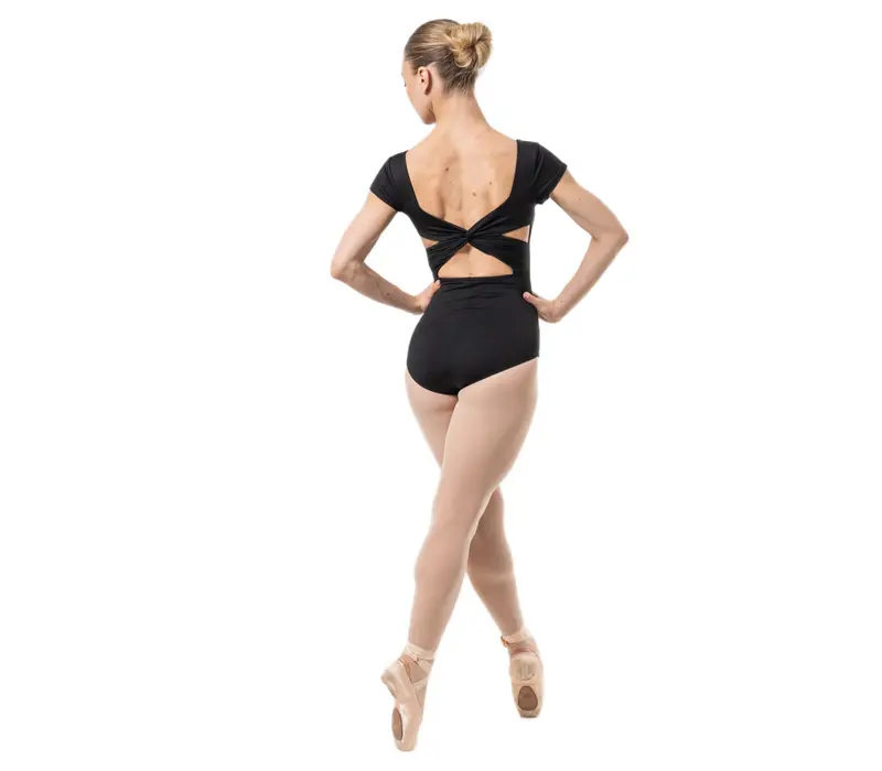 Capezio Portoro, Damen-Trikot mit kurzem Ärmel Capezio Portoro, Damen-Trikot mit kurzem Ärmel - Schwarz