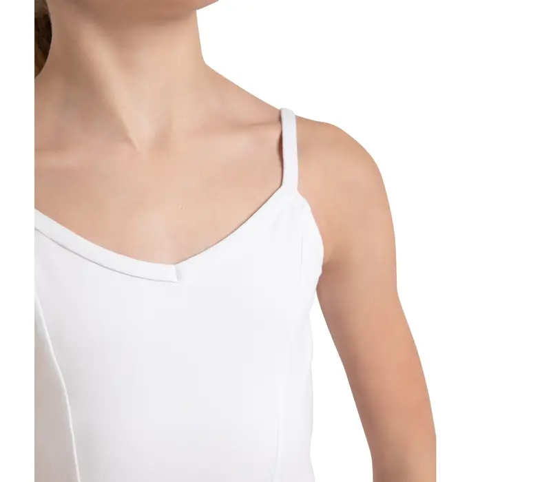 Capezio Princess, Kindertrikot mit Trägern - Weiß
