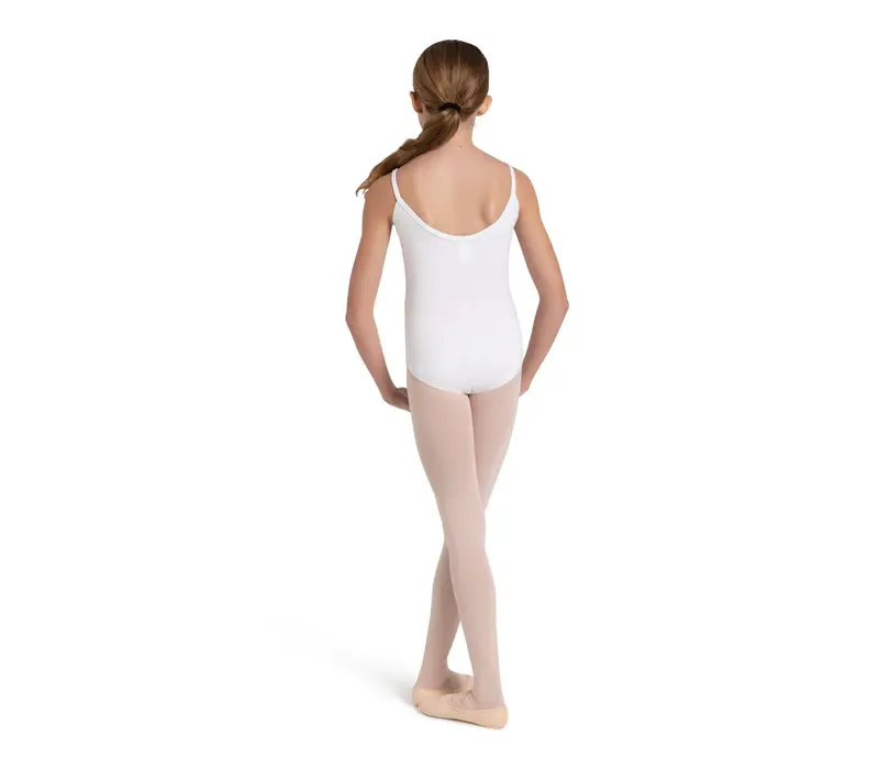 Capezio Princess, Kindertrikot mit Trägern - Weiß