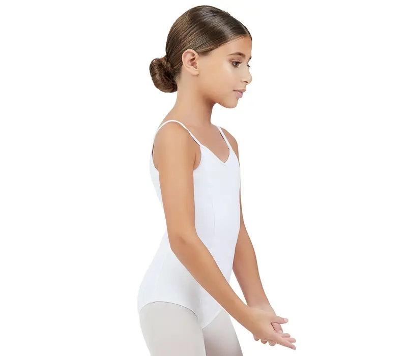 Capezio Princess, Kindertrikot mit Trägern - Weiß