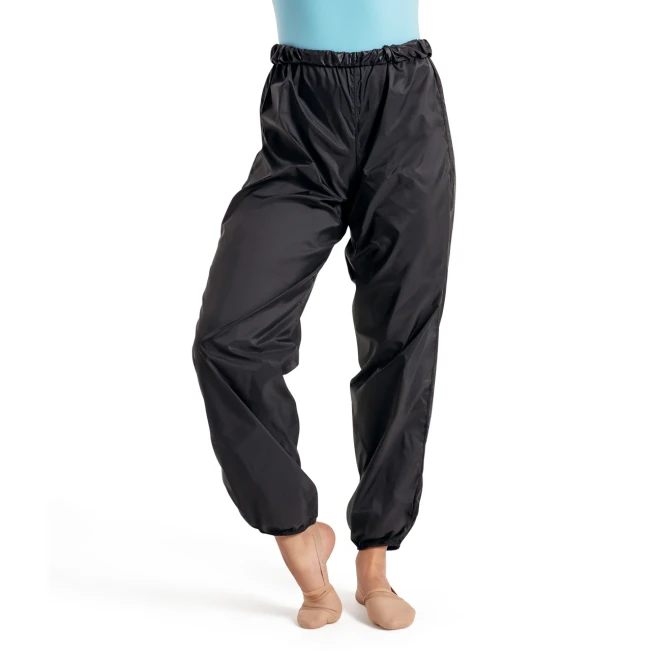 Capezio Rip stop, Unisex lange Raschelhose zum Aufwärmen Capezio Rip stop, Unisex lange Raschelhose zum Aufwärmen