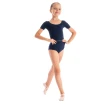 Capezio, Kindertrikot mit kurzen Ärmeln - Blau - Navy Capezio, Kindertrikot mit kurzen Ärmeln - Blau - Navy