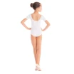 Capezio, Kindertrikot mit kurzen Ärmeln - Weiß Capezio, Kindertrikot mit kurzen Ärmeln - Weiß