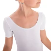 Capezio, Kindertrikot mit kurzen Ärmeln - Weiß Capezio, Kindertrikot mit kurzen Ärmeln - Weiß