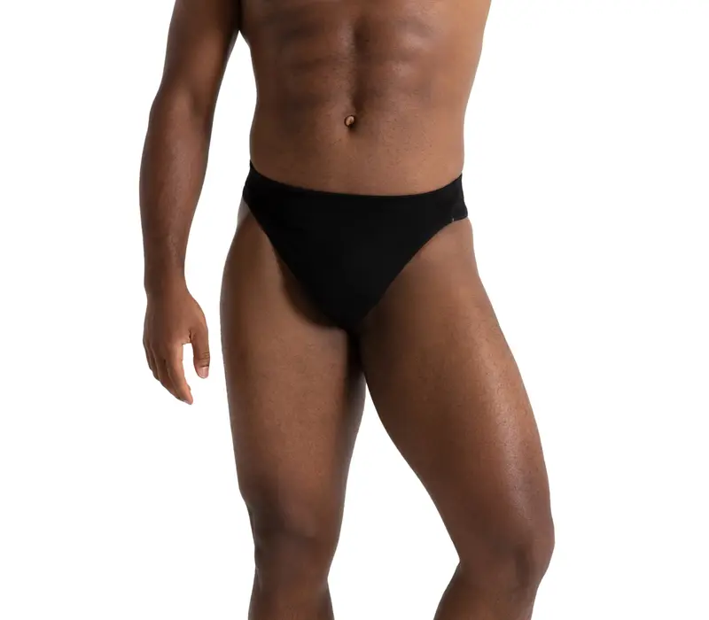 Capezio Self Lined Thong Dance Belt, Herren-Suspensorium Capezio Self Lined Thong Dance Belt, Herren-Suspensorium – Schwarz