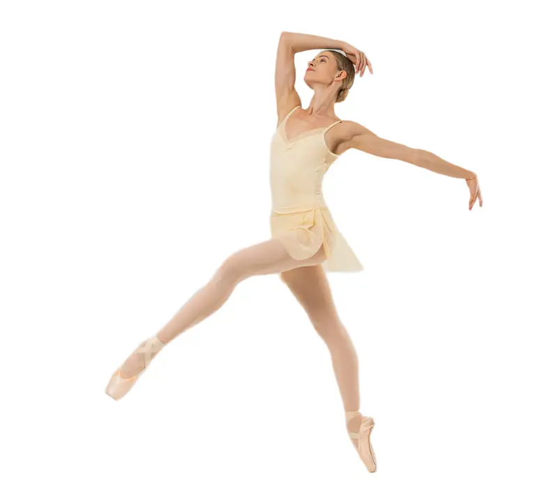 Capezio Sentimental Skirt, Damenrock - Hellgelb - Butter Capezio