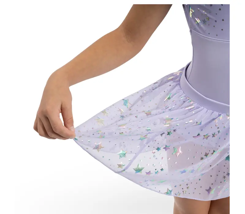 Capezio Star, Rock für Mädchen Capezio Star, Mädchen-Röckchen - Violett - Lavender