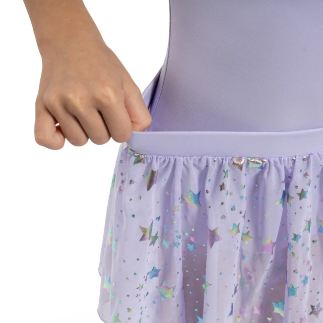 Capezio Star, Rock für Mädchen Capezio Star, Mädchen-Röckchen - Violett - Lavender