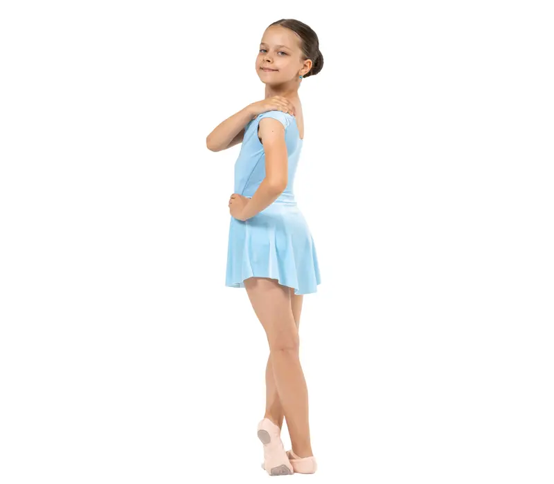 Capezio Simone Rock, Röckchen für Mädchen – Hellblau Capezio