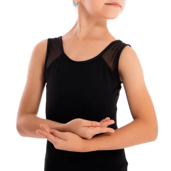 Capezio Star Mars Mesh back Leotard, Kindertrikot mit breiten Trägern 