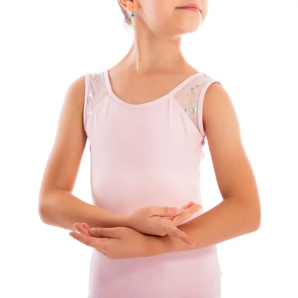 Capezio Star Mars Mesh back Leotard, Kindertrikot mit breiten Trägern 