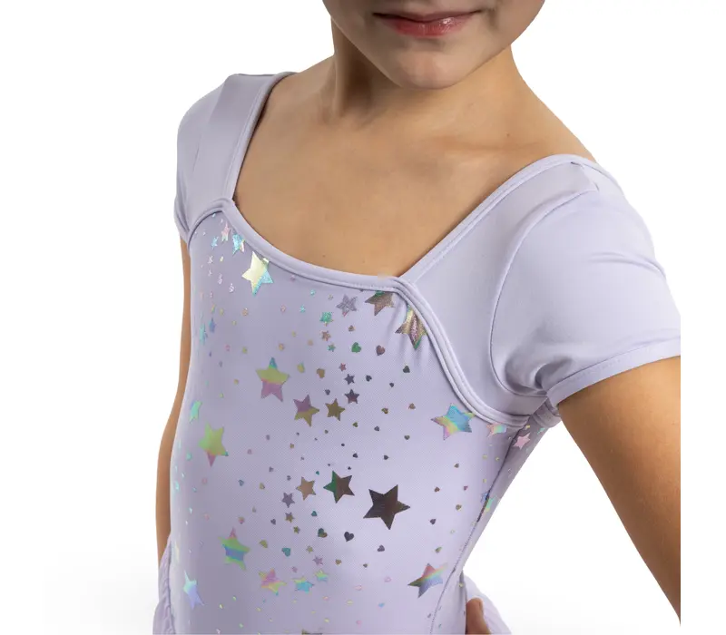 Capezio Star Struck, Trikot mit Röckchen Capezio Star Struck, Trikot mit Röckchen – Violett Lavender Capezio