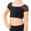 Capezio Star Cosmic Top, Crop Top für Mädchen - Schwarz Capezio Star Cosmic Top, Crop Top für Mädchen - Schwarz