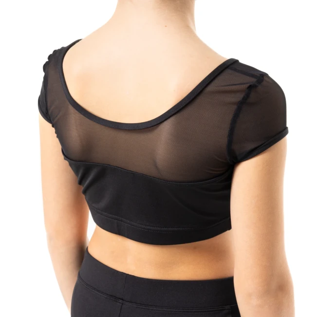 Capezio Star Cosmic Top, Crop-Top für Mädchen Capezio Star Cosmic Top, Crop Top für Mädchen - Schwarz
